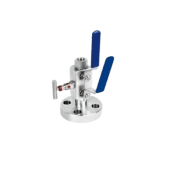 Instrumentation double block and bleed valves